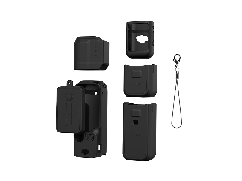 BRDRC Silicon Protective Cover for Osmo Pocket 3 (Black)